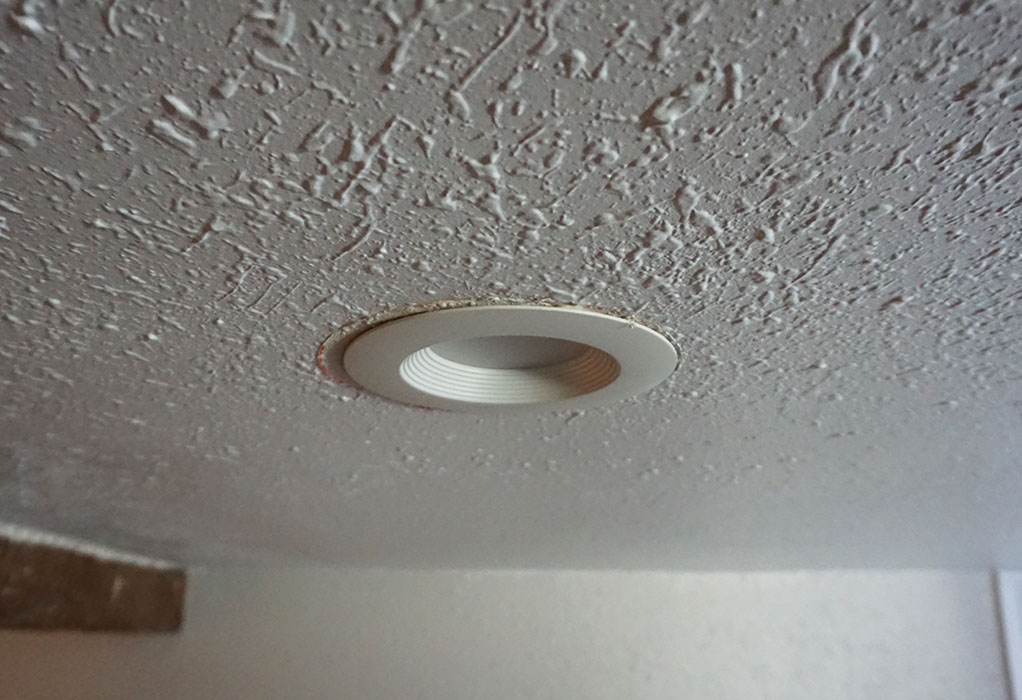 final result of soundproofing the can lights