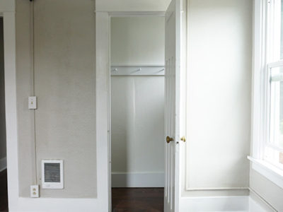 Back bedroom closet