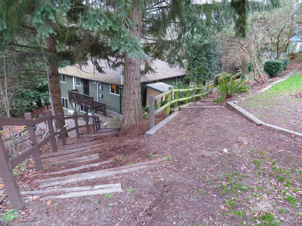 house exterior in trees