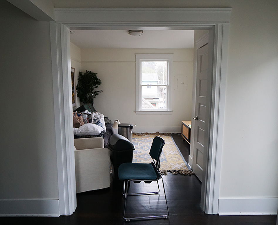room filled with old furniture